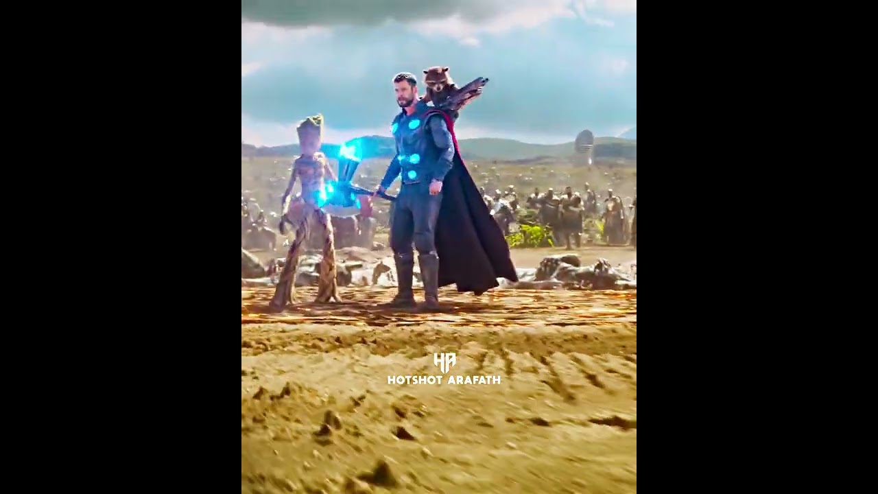 Thor Entry in Wakanda with Stormbreaker ⚡🗡️🔥 | Thor Whatsapp Status | 