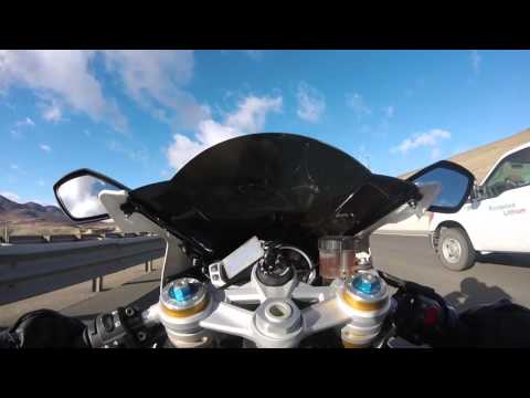 Triumph Daytona R top speed run Triumph Daytona R top speed run