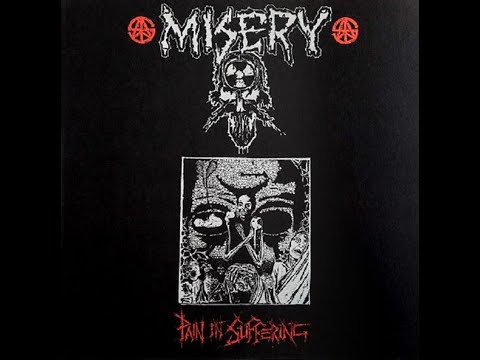 Misery (4) — Misery (USA) / S.D.S (JP) – Pain In Suffering / The Future Stay In The Darkness Fog (SPLIT LP, 1992)
