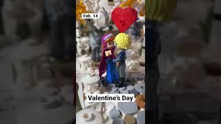 February 14, Valentine’s Day, ♥️ LEGO Calendar #lego #valentinesday