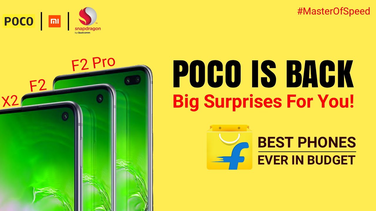 Xiaomi POCO Official Launch : Poco X2, Poco F2, Poco F2 Pro | POCO F2 ...