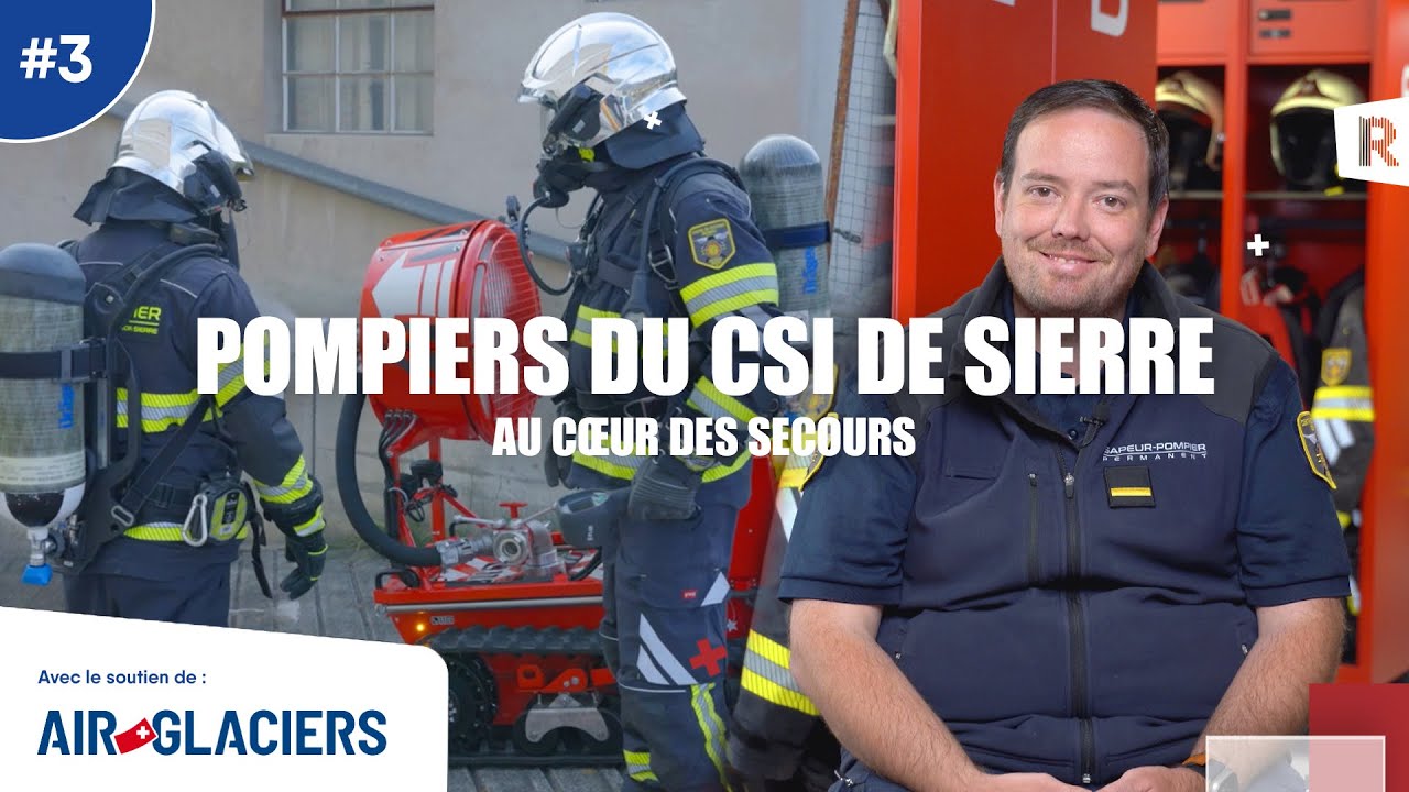 Au coeur des secours : Pompiers CSI de Sierre