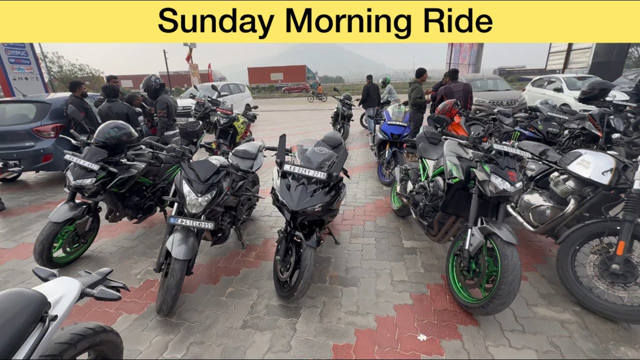 Z900 Full system exhaust sound | Sunday morning Ride