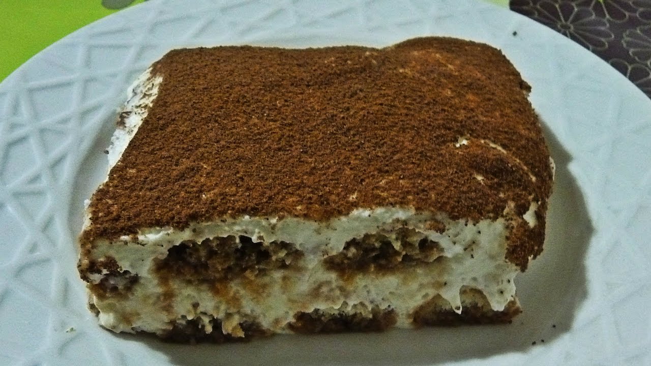 Recette tiramisu sans mascarpone تيراميسو بدون مسكربون ...