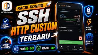 How to Create SSH VPN Configs in the Latest Version of HTTP Custom | Port 80, 443, SSL/SNI & UDP screenshot 5
