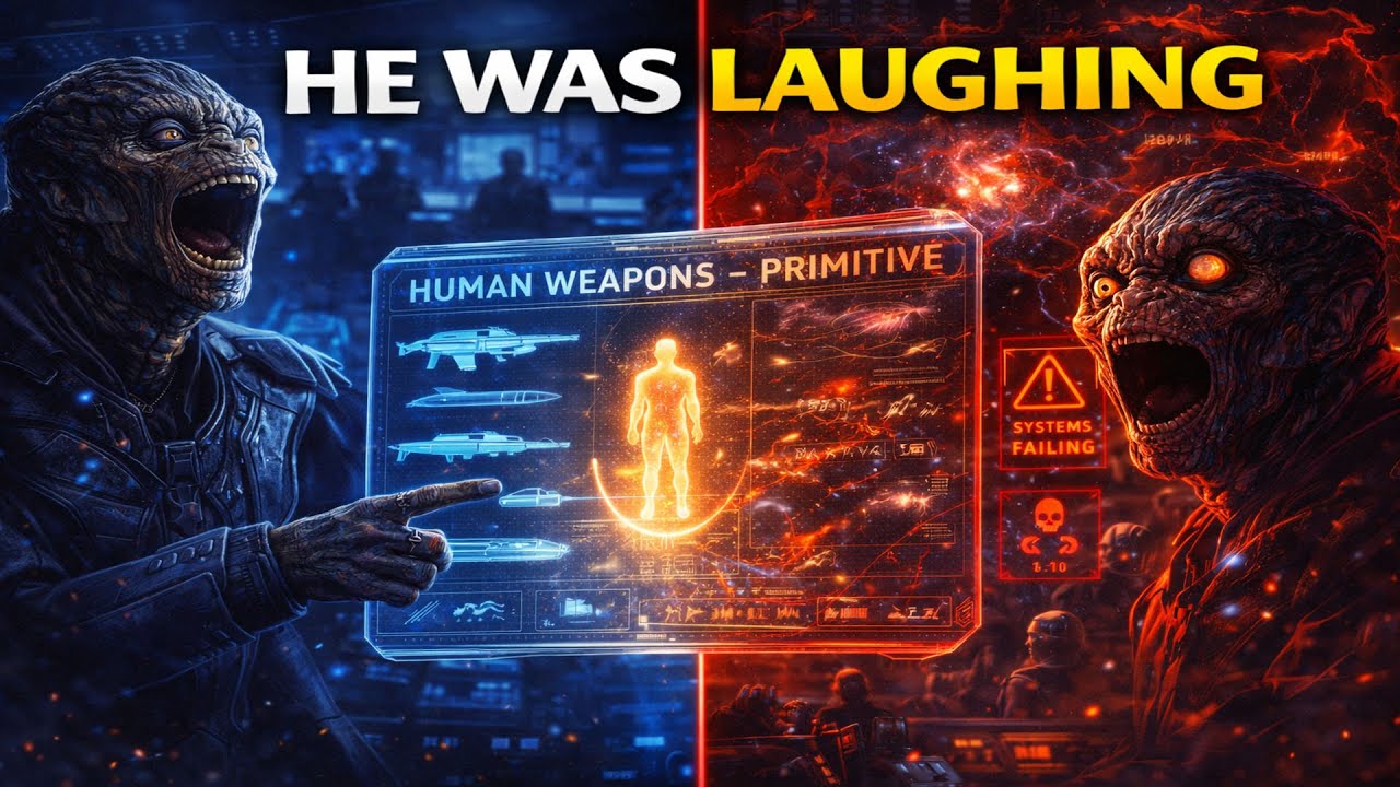 Alien Commander LAUGHED at Human Weapons... Until He Saw What They Actually Do | HFY Story