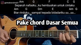 Kunci Gitar MAMA PAPA LARANG - Judika | Chord Gampang