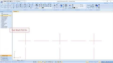 Cavity Wall in GstarCAD Architecture 2021