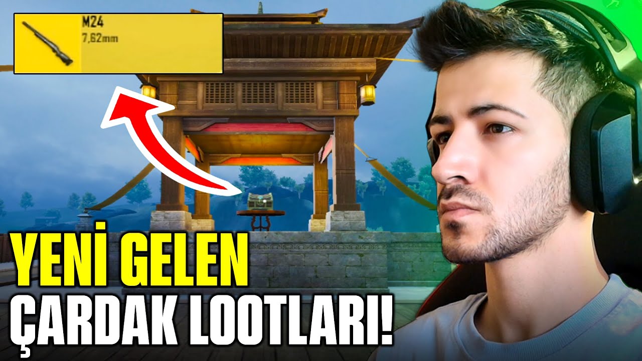 YENİ GELEN ÇARDAK LOOTLARIYLA?(M24 VERDİ)