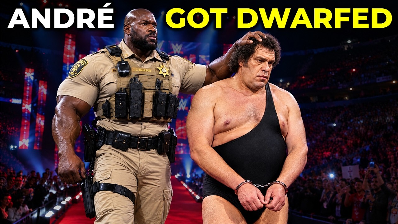 The Massive Officers Who Towered Over André the Giant – Video