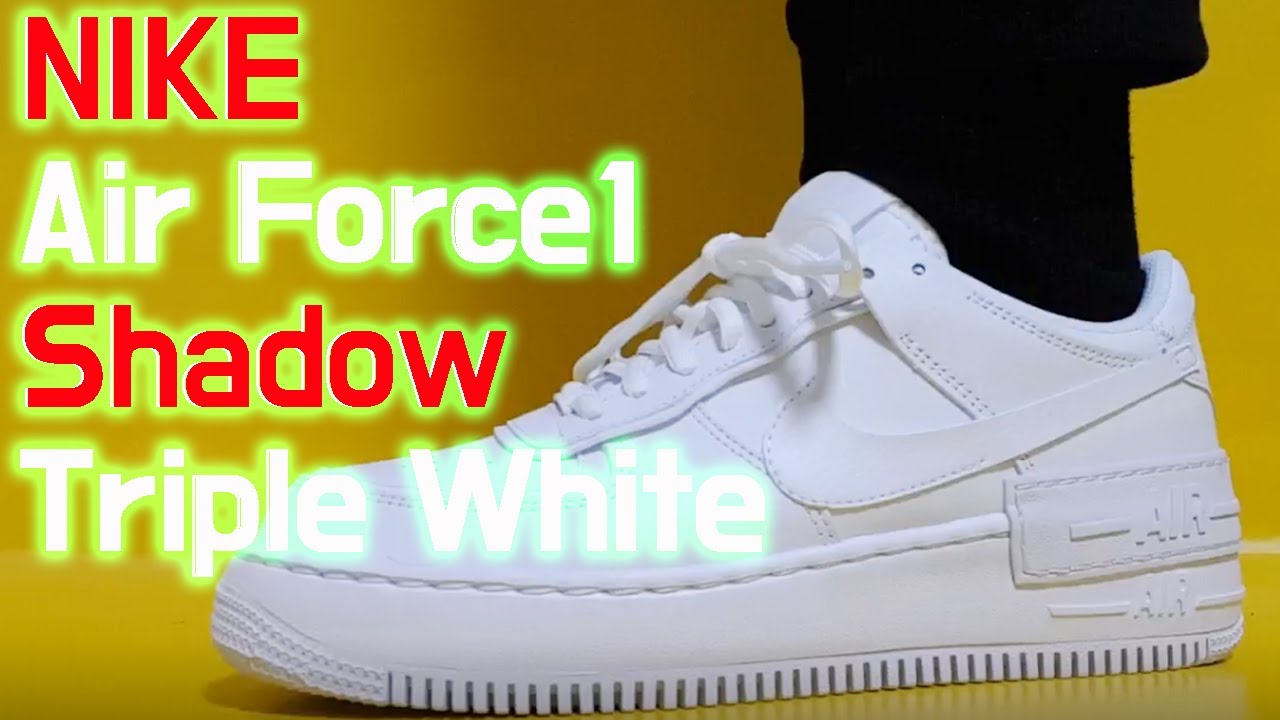 NIKE AIR FORCE 1 SHADOW REVIEW + ON FEET 
