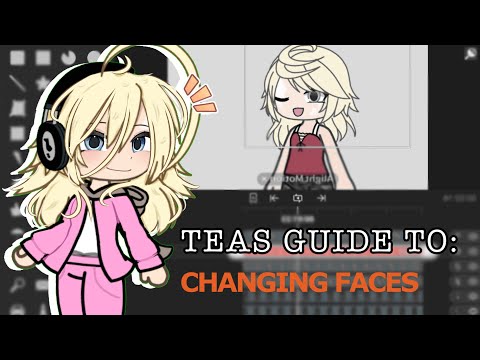 How to change faces while tweening *BEGINNER FRIENDLY* [gacha tutorial] [REMAKE]