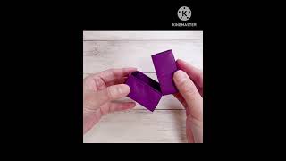 折り紙 遊べる不思議な箱を作ってみた 折り紙 origami papercraft papertoys origamitoy shorts short shortsvideo