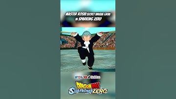 Master Roshi Has A Secret Grab In Sparking Zero! #dragonballsparkingzero #sparkingzero #dbsz