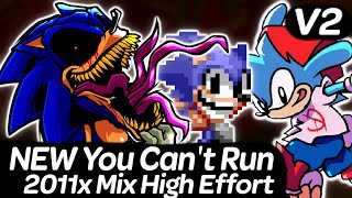 Stream You Can't Run 2011x Edition, FNF: Sonic.EXE UST by Neat