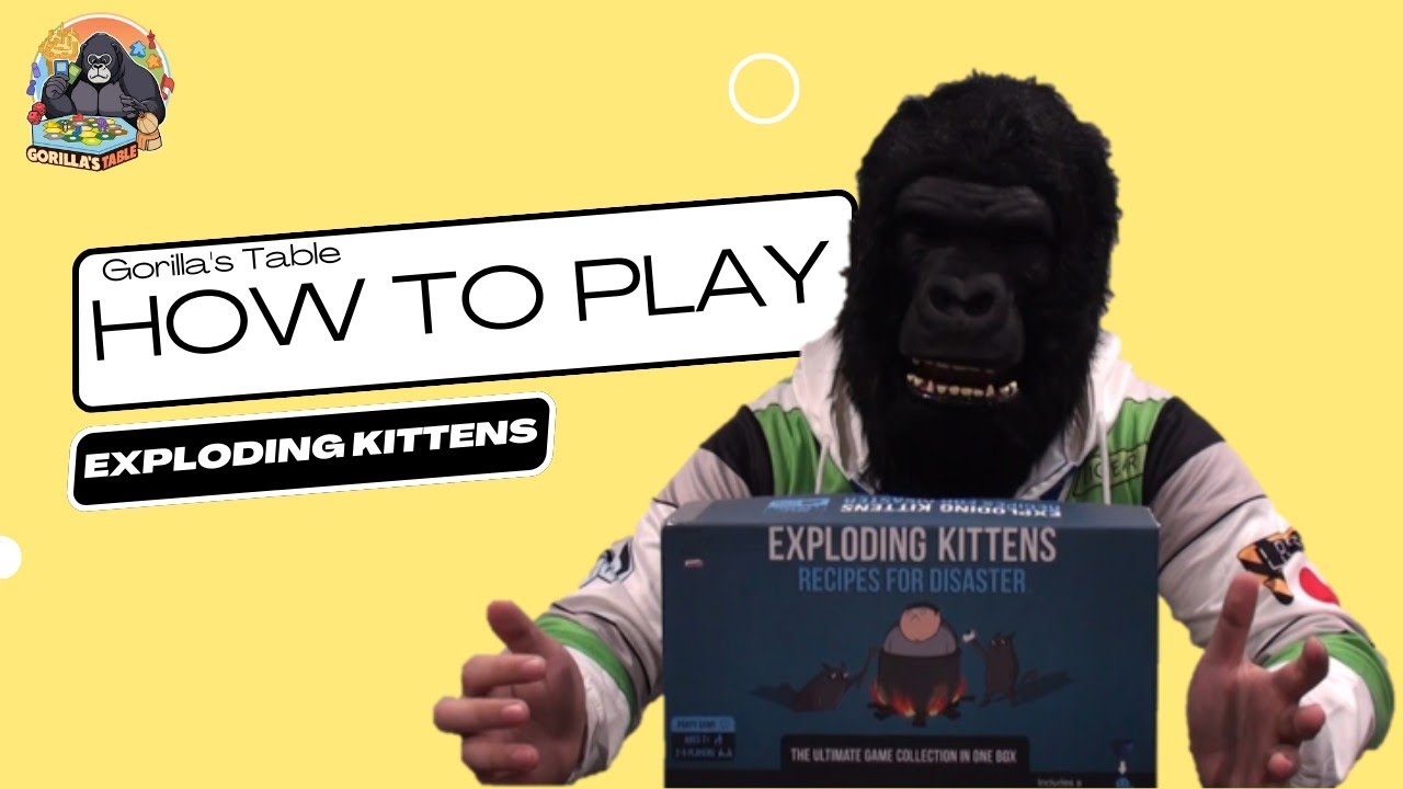 How to Play Exploding Kitten : Recipe for disaster - YouTube