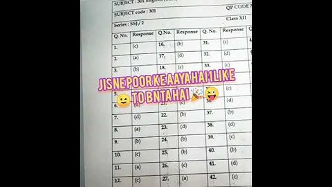 cbse class 12 English answer key TERM1 📑📑#cbseterm1englishanswerkey #cbseTerm1 #answerkey #boardexam