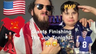Giants Finishing The Job Today! America’s Team Ending Communism Forever! Patriots Stand Up! #rivals