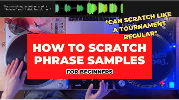 3 Levels of Phrase Samples for Scratching: Easy Steps for Beginners | series 2