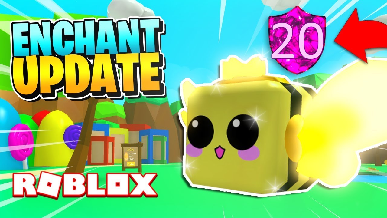 ROBLOX BUBBLE GUM SIMULATOR UPDATE 16 CODES ENCHANTMENTS QUEEN BEE PET YouTube