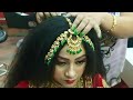 Real bridal Juda hairstyle & Tikka setting// step by step easy & simple method