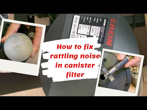 कनस्तर फिल्टर में तेज आवाज को कैसे ठीक करें