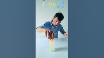Shampoo vs Water Experiment।। Amazing Experiment।।#short #experiment