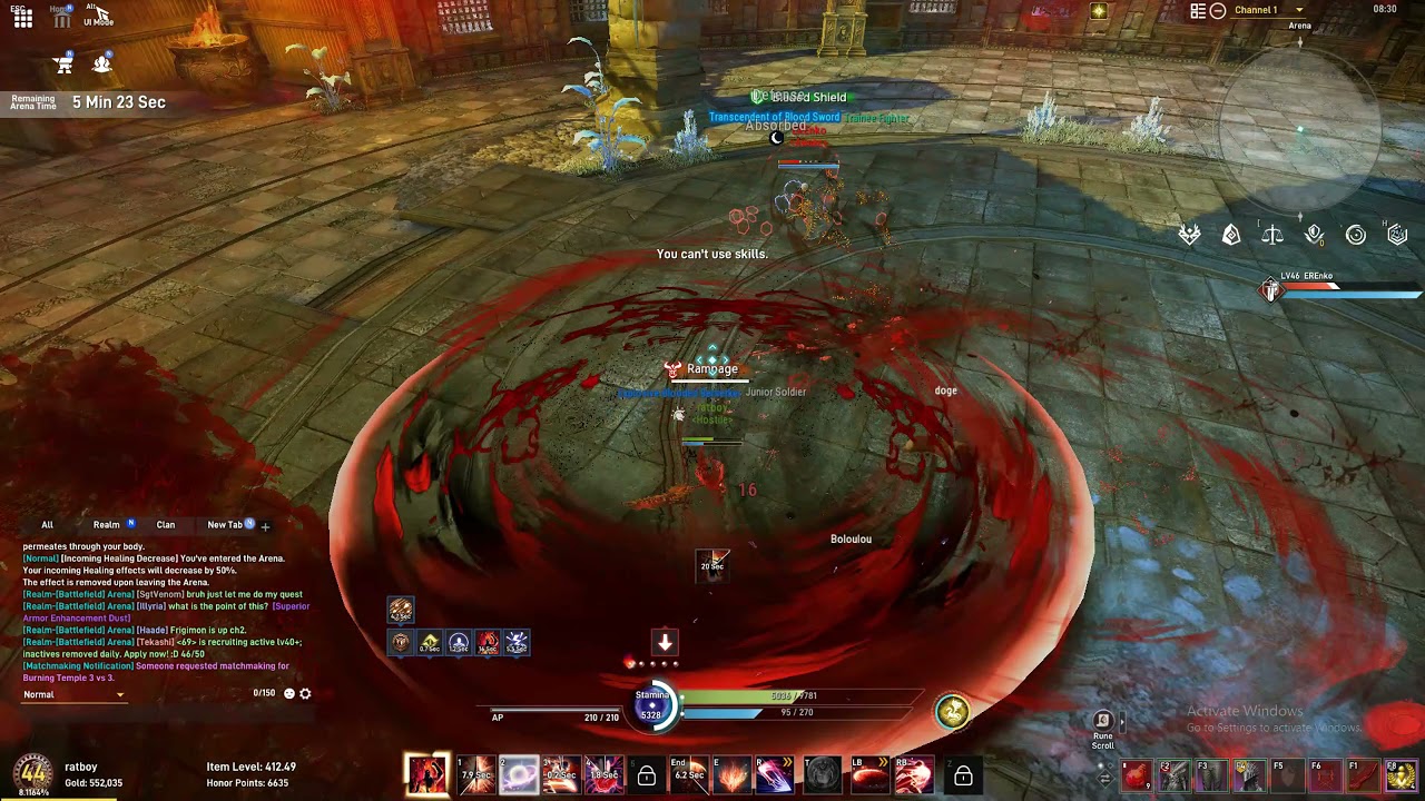 farming archeage dropouts on Elyon