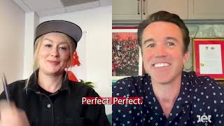 Rob Mcelhenney Speaks Welsh With Maxine Hughes