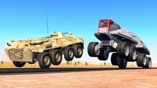 Crazy Police Chases #22 - BeamNG Drive Crashes