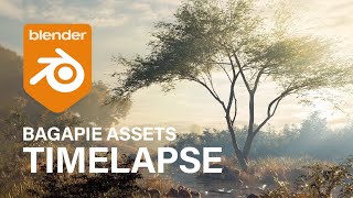 TIMELAPSE : The tree at the river (BagaPie Assets v2)