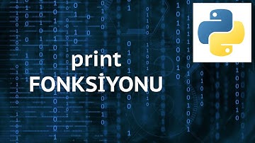 Python 3 Dersleri 7 - Print Fonksiyonu