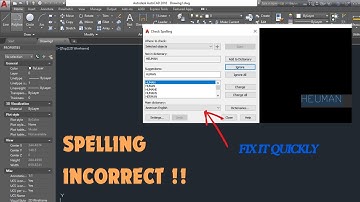 How to check spelling in AutoCAD | #autocad | Design & Drafting 👀🧐