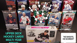 HARD BREAK FOR A LEAFS FAN 😑💔 2023-24 SP GAME USED +11 PACKS OF UPPER DECK HOCKEY 🏒🥅 #hockeycards