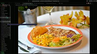 Coding a Restaurant Website 💻 #WebDesign #HTML #JavaScript #coding #programming #webdevelopment 