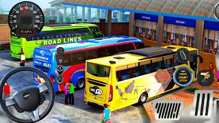 Euro Coach Bus Simulator 2023: City Bus Driving Games - Android Gameplay screenshot 2