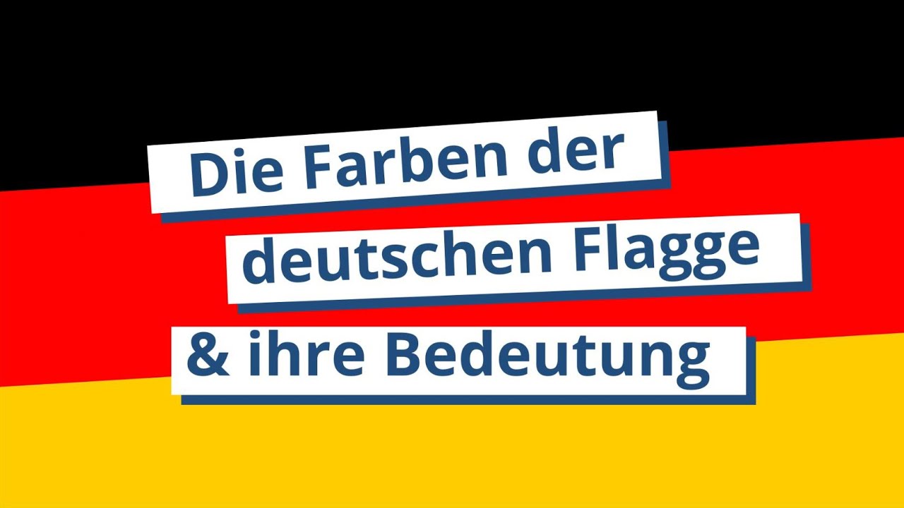 Die Herkunft der Deutschlandflagge 