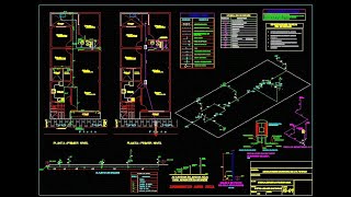 INSTALACION DE AGUA FRIA EN AUTOCAD PASO A PASO TUTORIAL