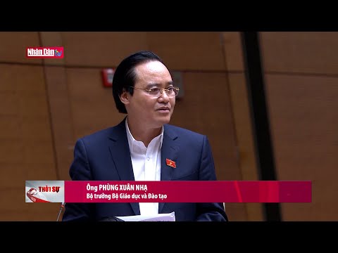 Bộ trưởng Bộ Giáo dục và Đào tạo trả lời sách giáo khoa