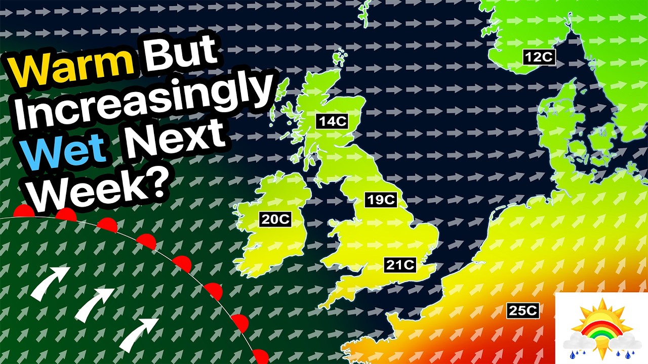 Ten Day Forecast: Warm But Increasingly Wet Next Week?
