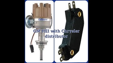 GM HEI with Chrysler distributor