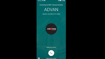 ADVAN G5 ELITE ANDROID 11 INCOMING CALL (SCREEN VIDEO)