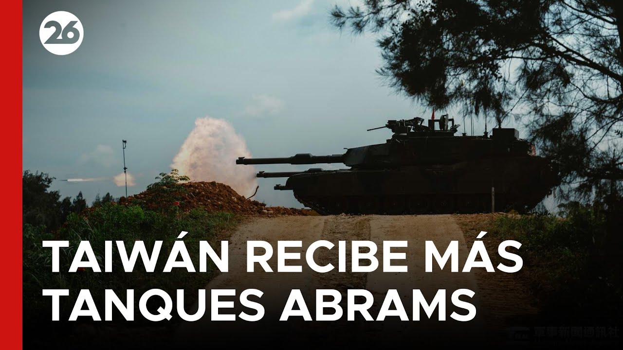 🇹🇼 ASIA | Taiwán recibió el segundo lote de tanques Abrams - YouTube