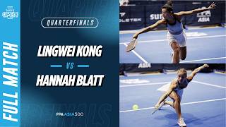 Lingwei Kong vs Hannah Blatt - Women's Singles Quarterfinal | Sansan Tokyo Open 2026