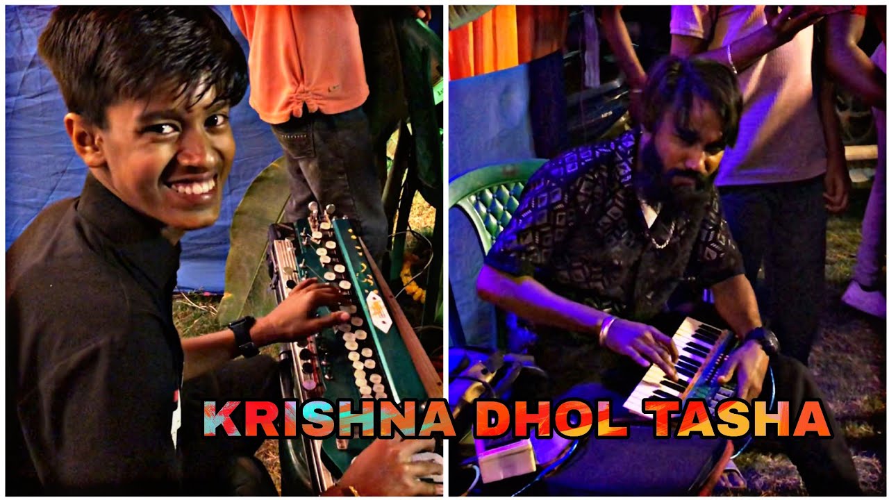 An electrifying combination of Banjo by Nikhil Vai & Casio by Rubel Da at Nabadwip Bajrangbali Puja.