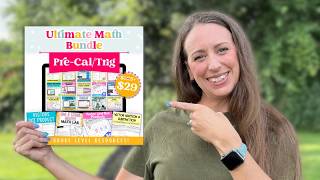 Is this $29 PreCalculus & Trigonometry Bundle Worth It | High School Math Teachers check this out