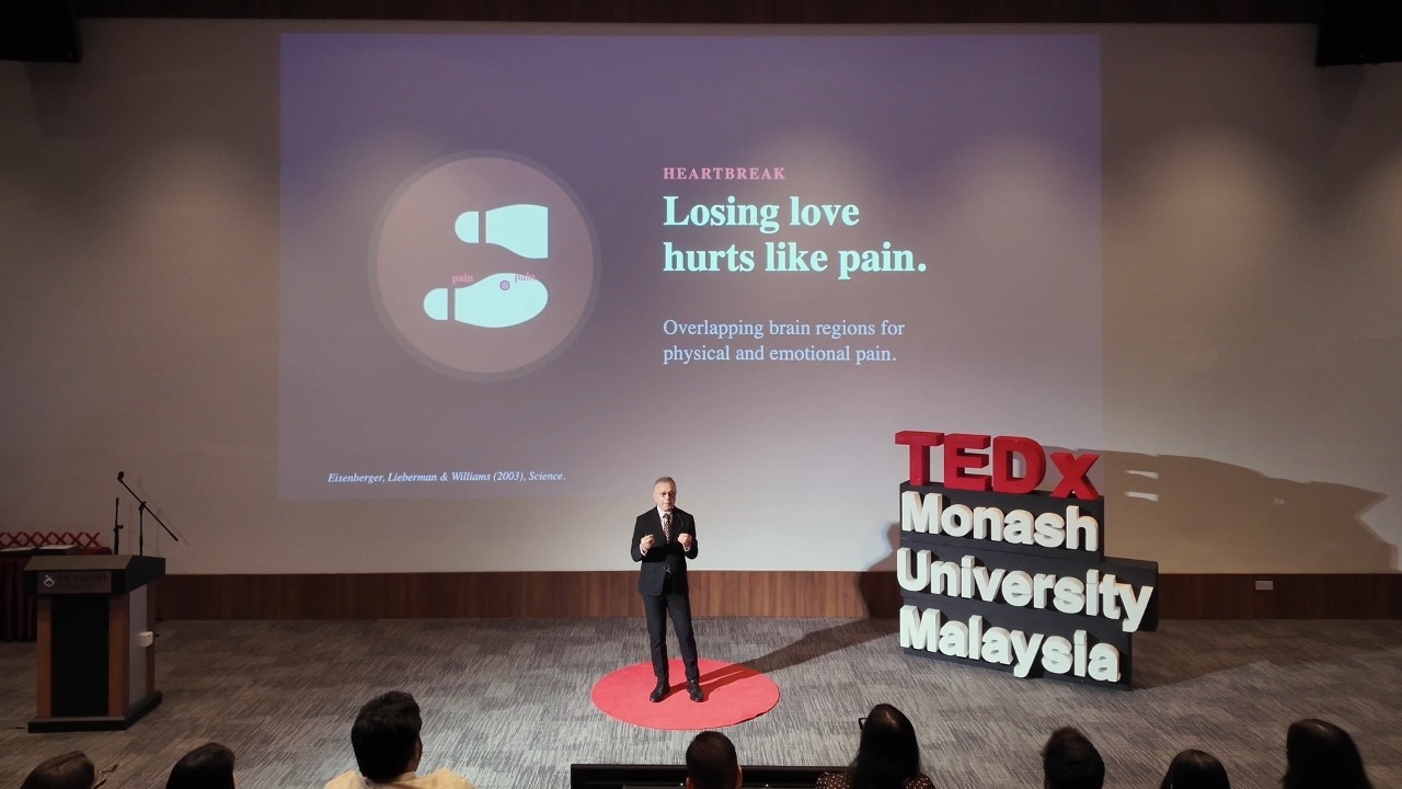 Why Love is Good for Your Brain | Majid Fotuhi | TEDxMonash University Malaysia