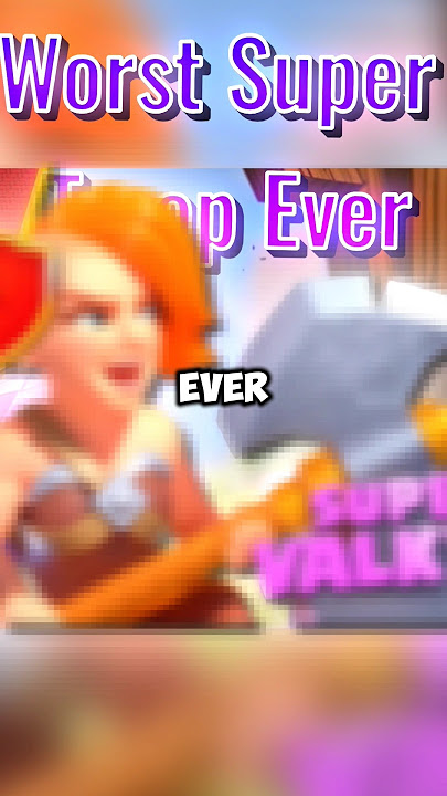 Is This The Worst Super Troop Ever? #clashofclans #coc #shorts