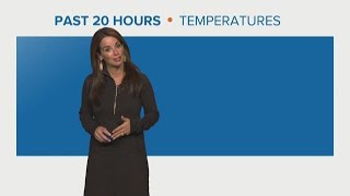 Late morning weather forecast for Oct. 1, 2018