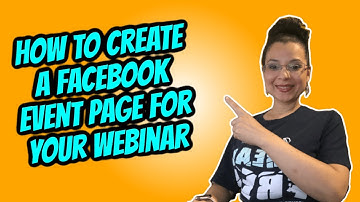 How To Create A Facebook Event Page For Your Webinar